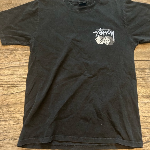 Stussy Black Short Sleeve Tee - Picture 1 of 5